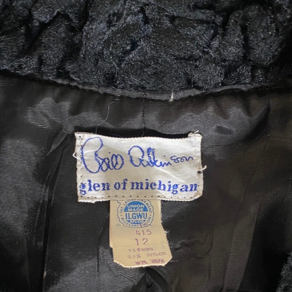 VINTAGE Bill Atkinson - glen of Michigan - Cropped Jacket - Picture 4 of 10